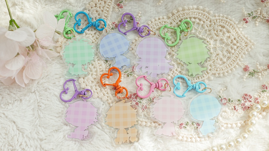 【非公式】MECHATU-A×Flower捏造衣装アクキー