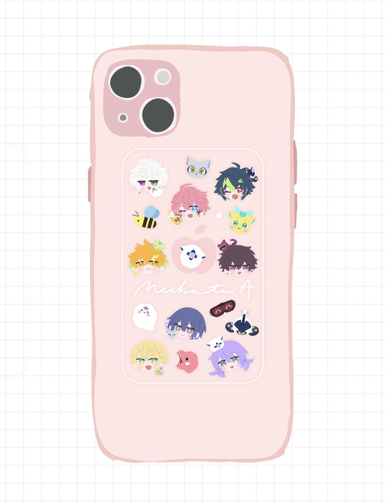 【非公式】クリアカードセット(MECHATU-A/星導)