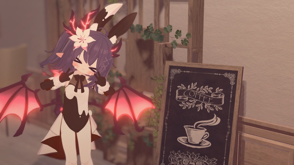 【MA対応】✨☕🐇喫茶 ふろ~とばに~🐇☕✨【4素体対応】