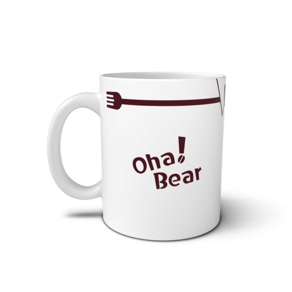 【白熊くらうどグッズ 第二弾】オリジナルマグカップ【白熊亭ver】