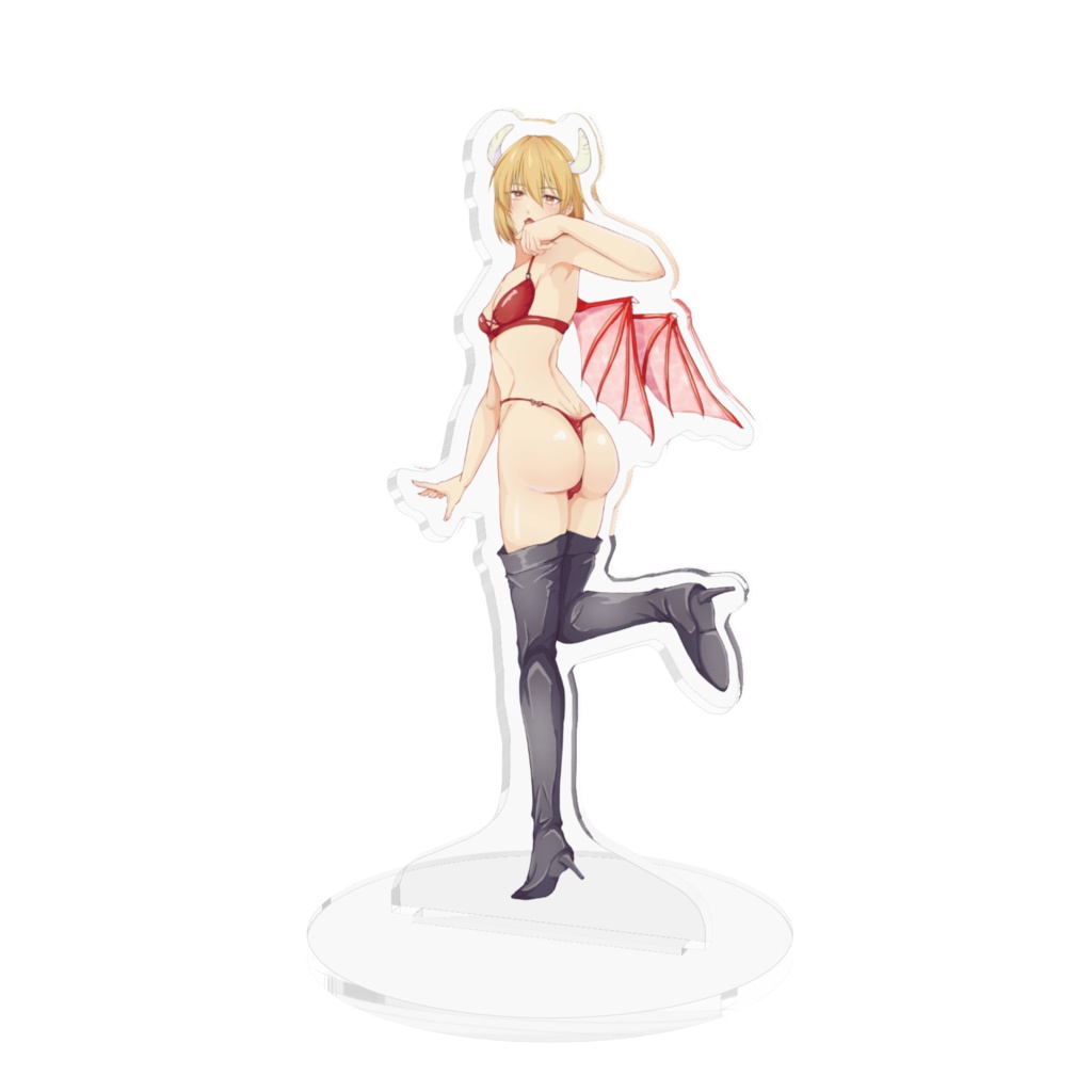 柚月サキュバス　アクリルスタンド