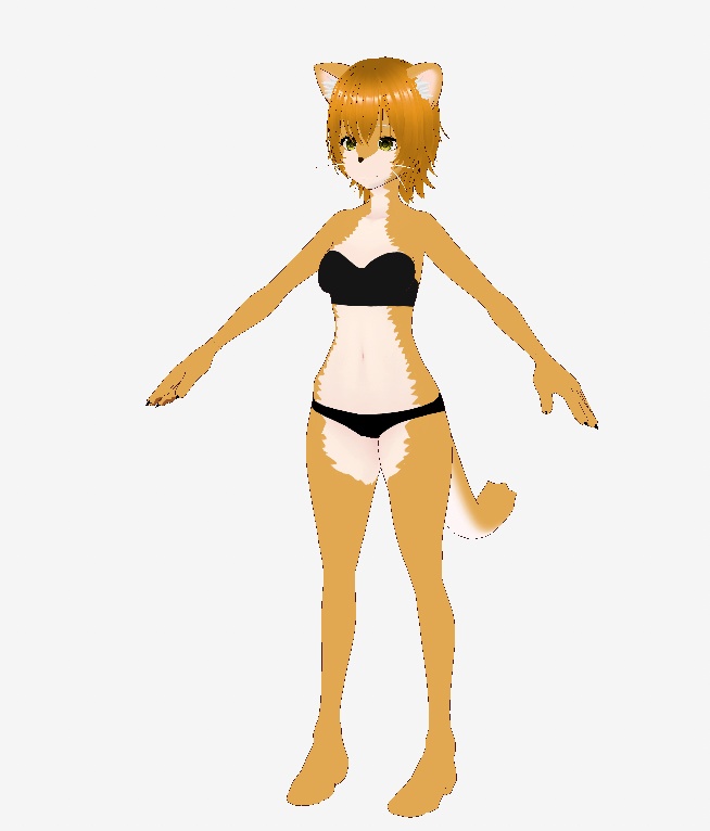 ケモノVRido素体-オス/メス