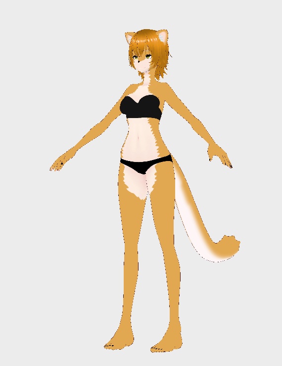 ケモノVRido素体-オス/メス