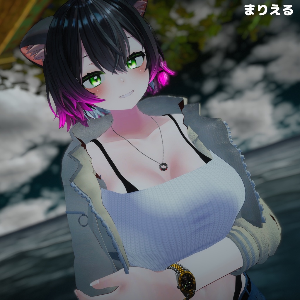 【VRChat想定】ネックレス