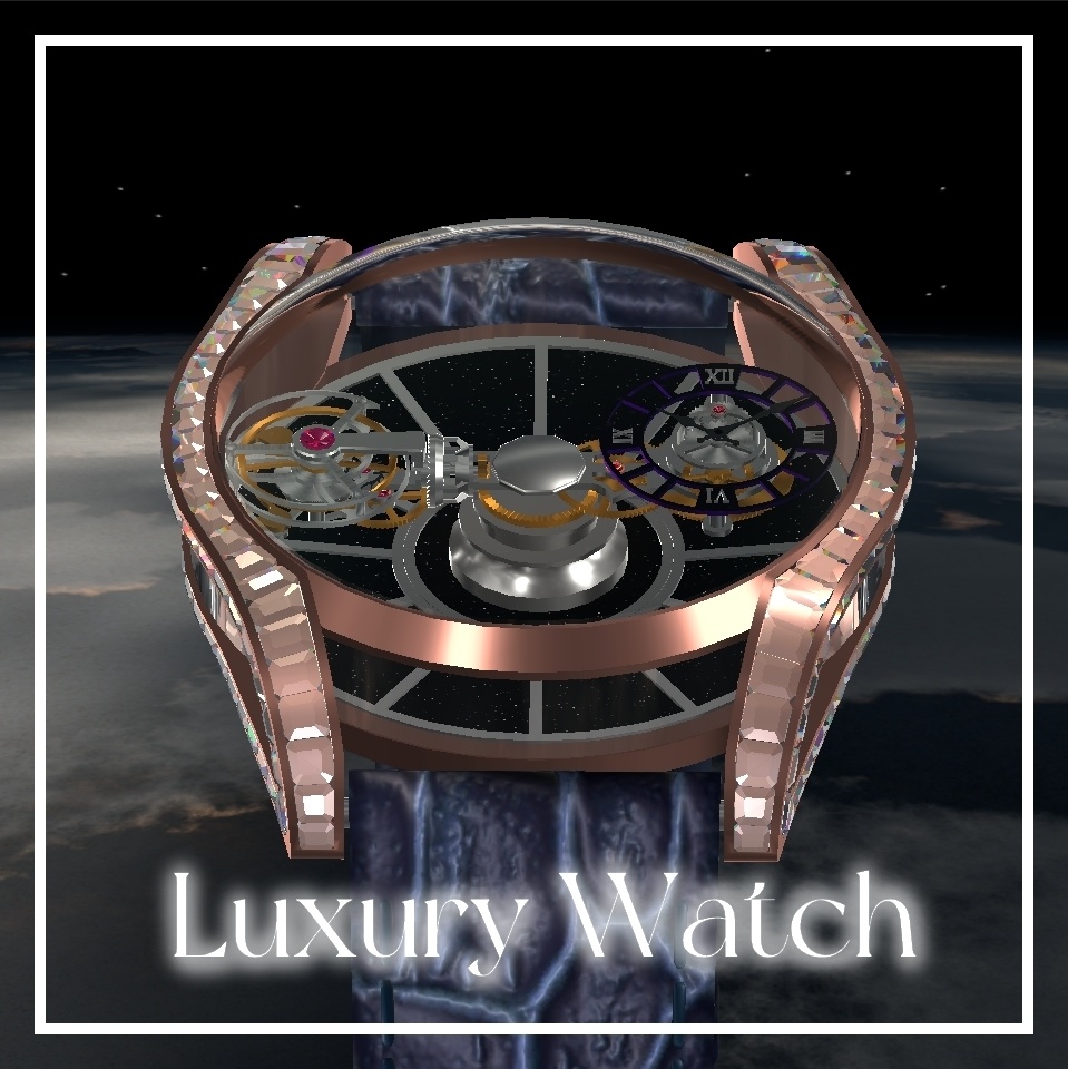 【VRChat想定】LuxuryWatch