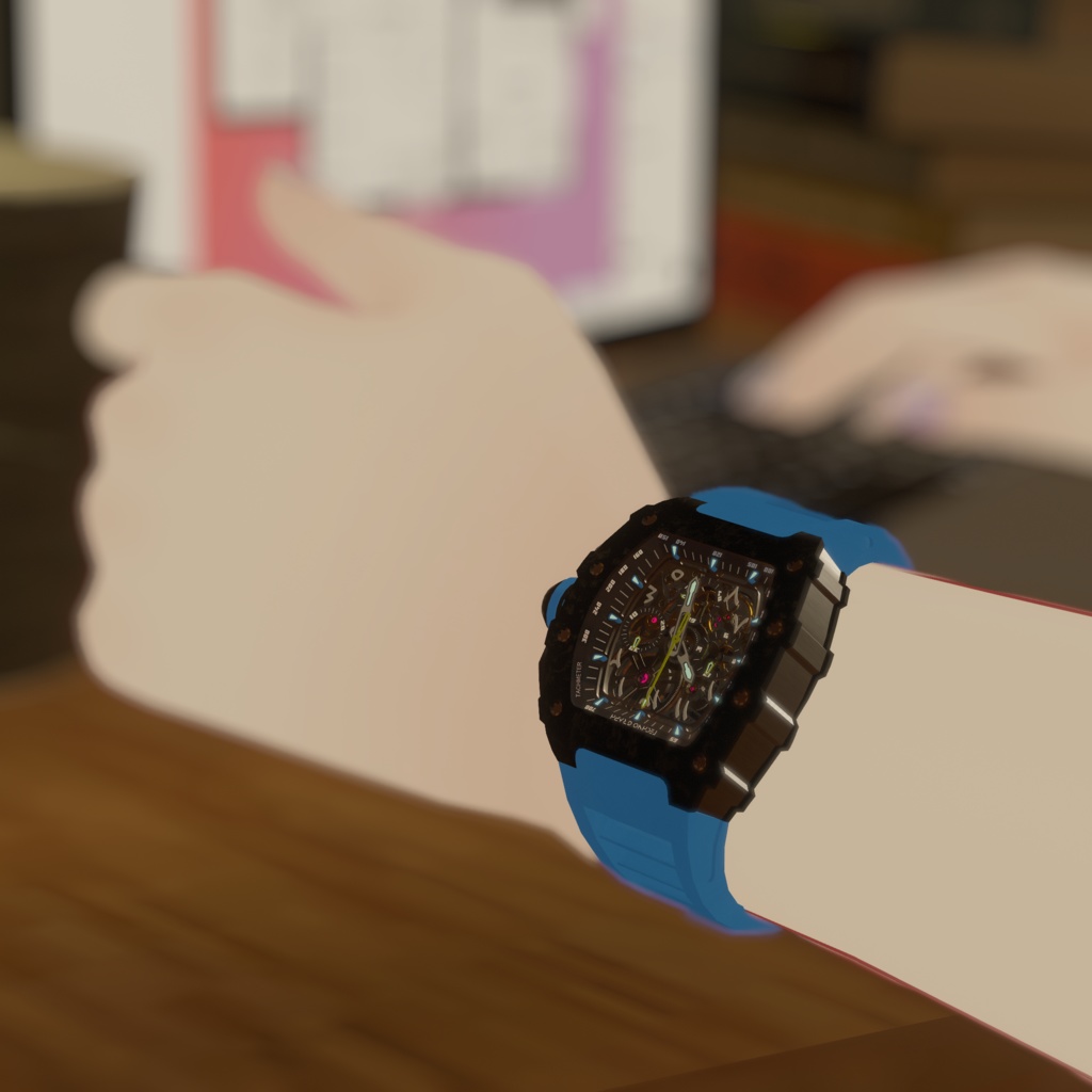 【VRChat想定】Extreme Watch「TECHNO GRAPH」