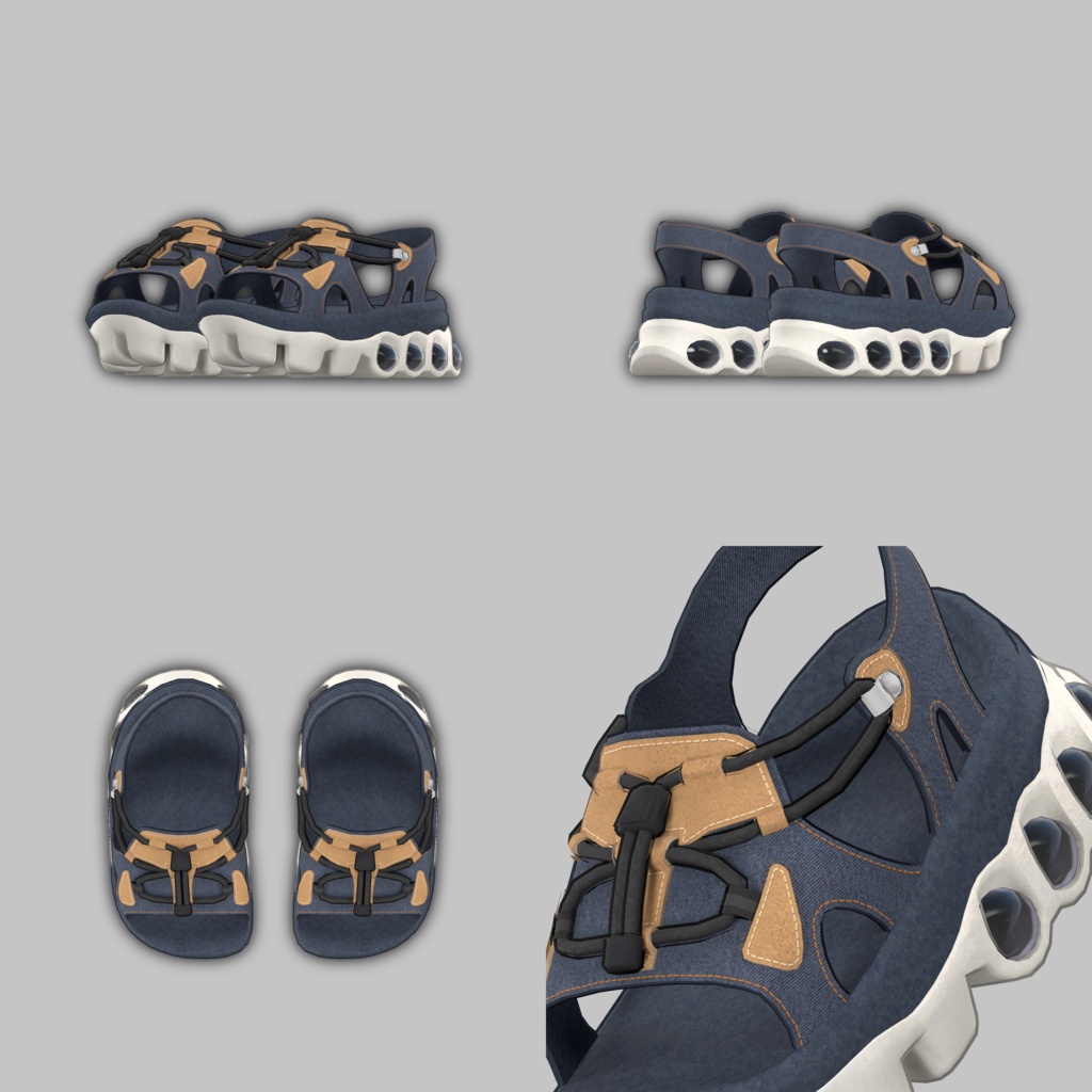 【4アバター対応】Sneaker Sandal/スニーカーサンダル【MA対応】