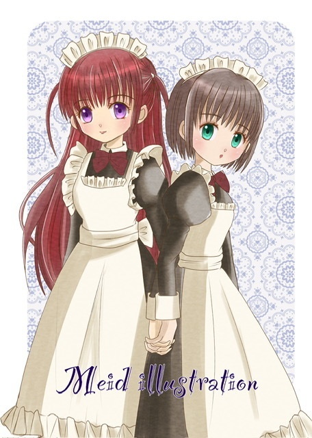 オリジナルメイド　イラスト本　Meid illustration