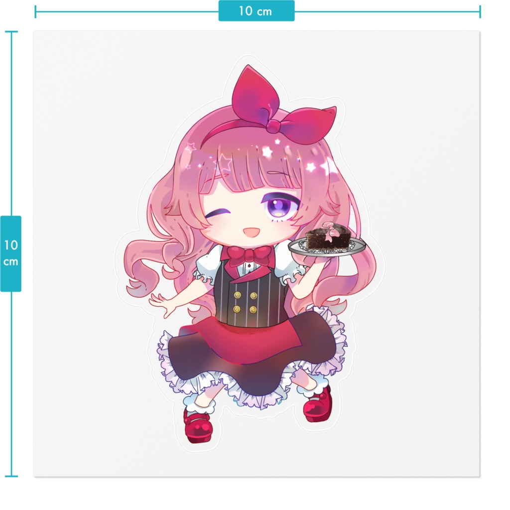 甘味くず ステッカー エイプリルフール2022