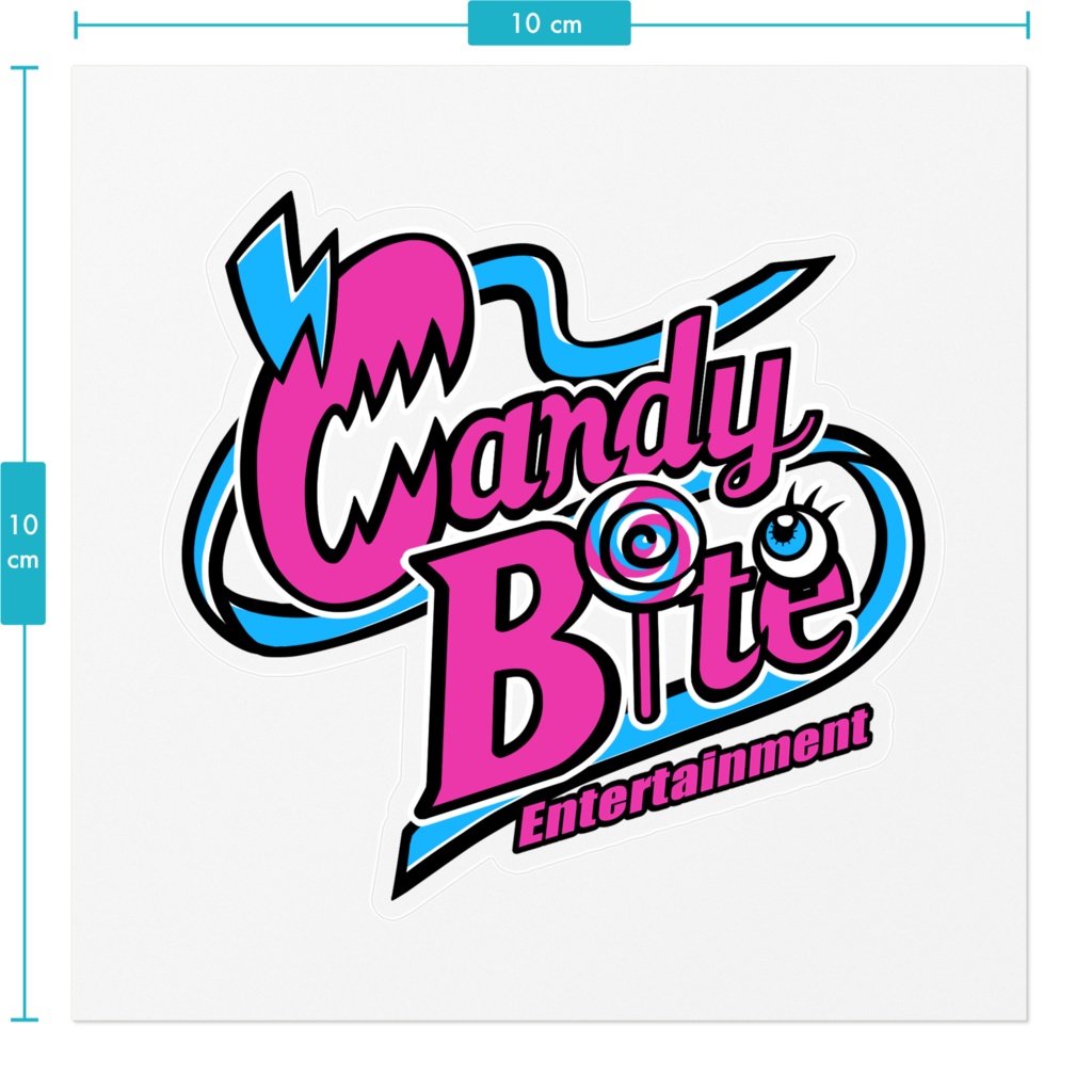 Candy Bite Entertainment 3周年記念 ステッカー