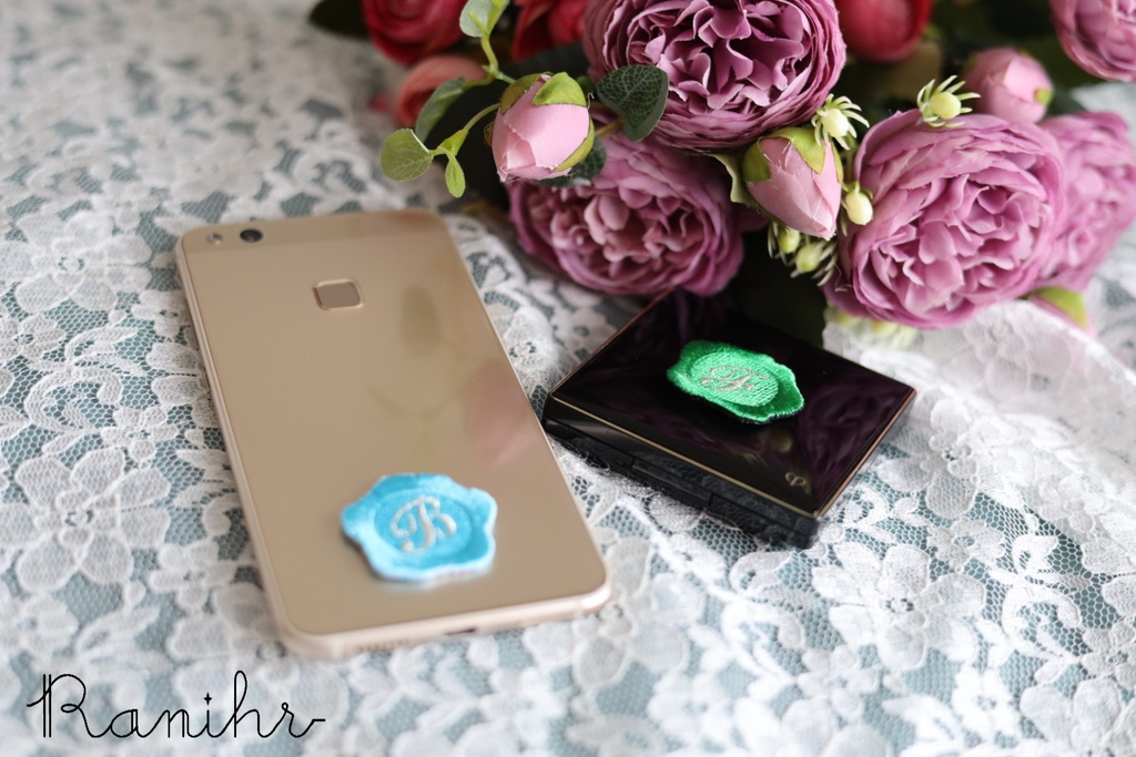 シーリングスタンプ(封蝋)風刺繍シールワッペン