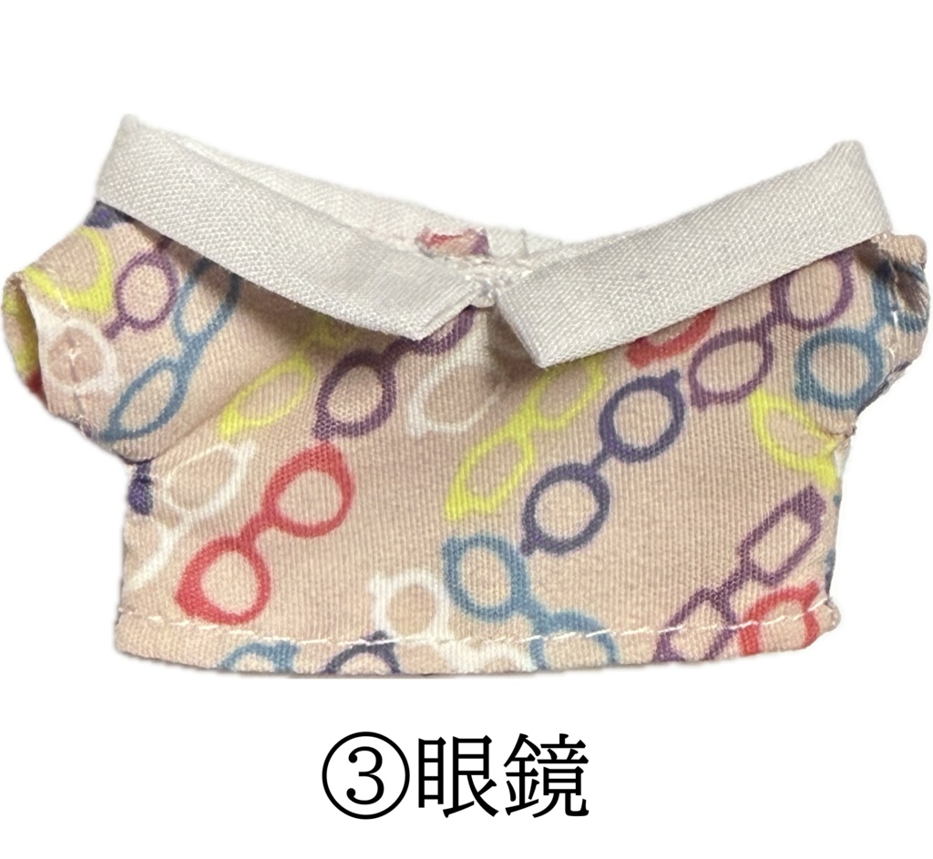 【受注生産】襟付きシャツ for ちびぐるみ