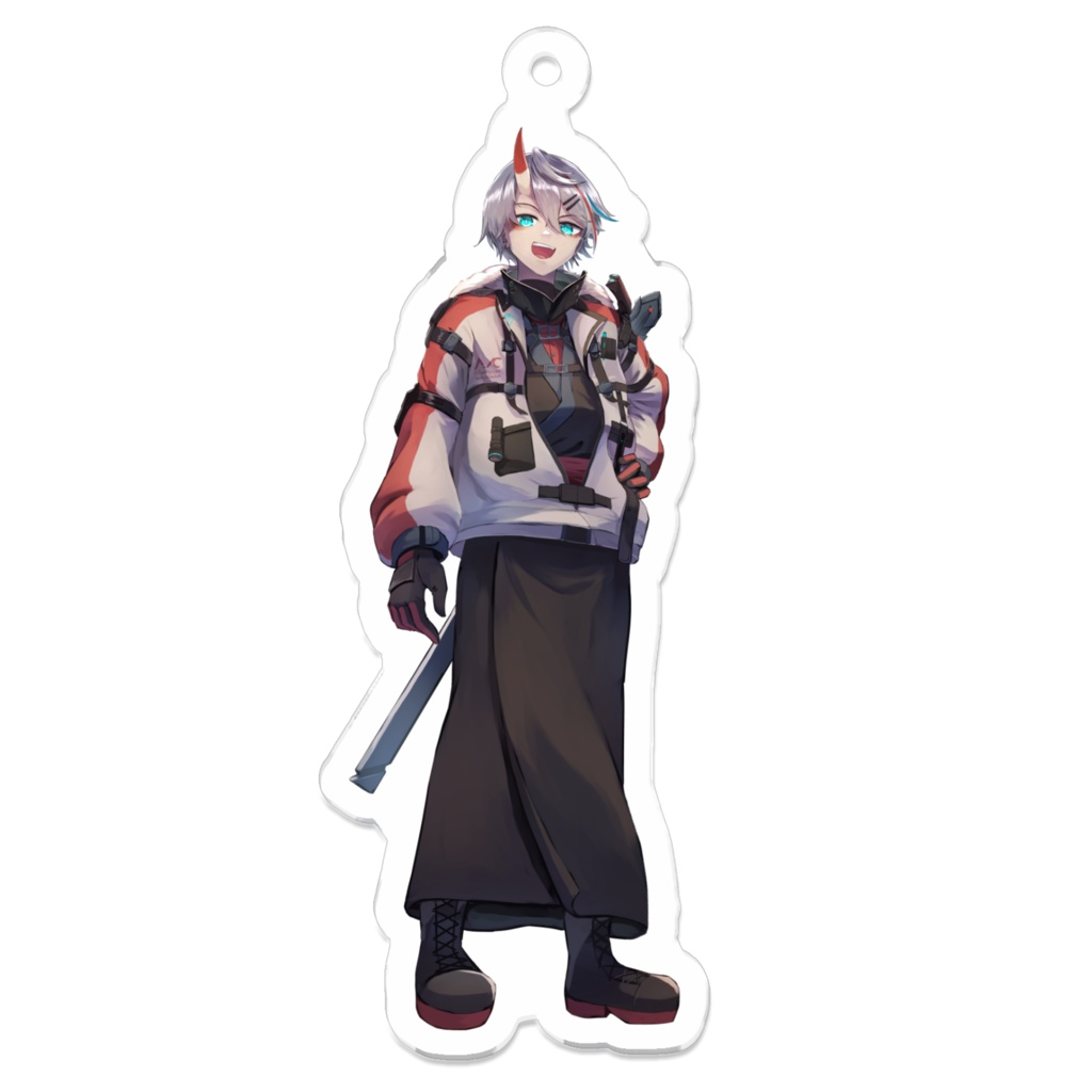 全身アクリルキーホルダー