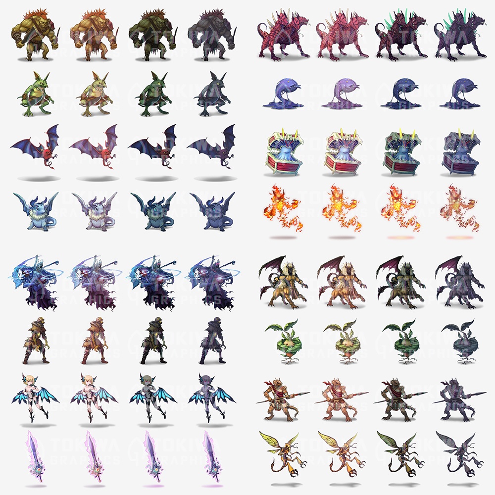 【お得】トキワグラフィックス 4パック詰め合わせ