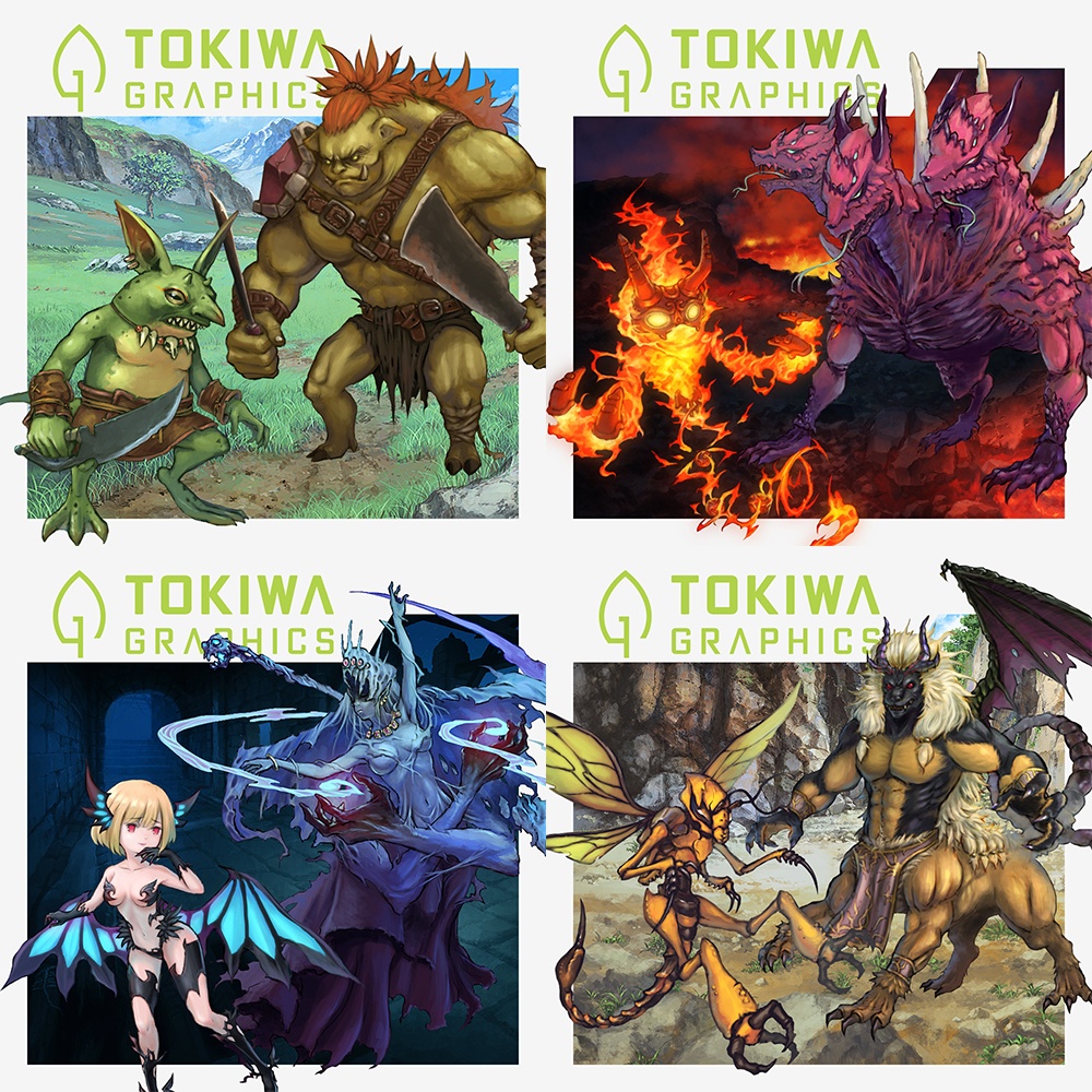 【お得】トキワグラフィックス 4パック詰め合わせ