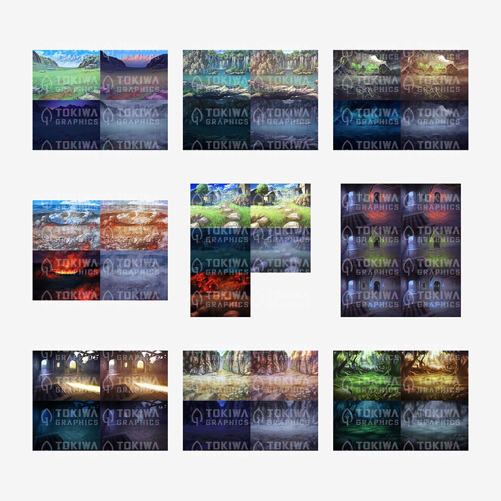 【お得】トキワグラフィックス 4パック詰め合わせ