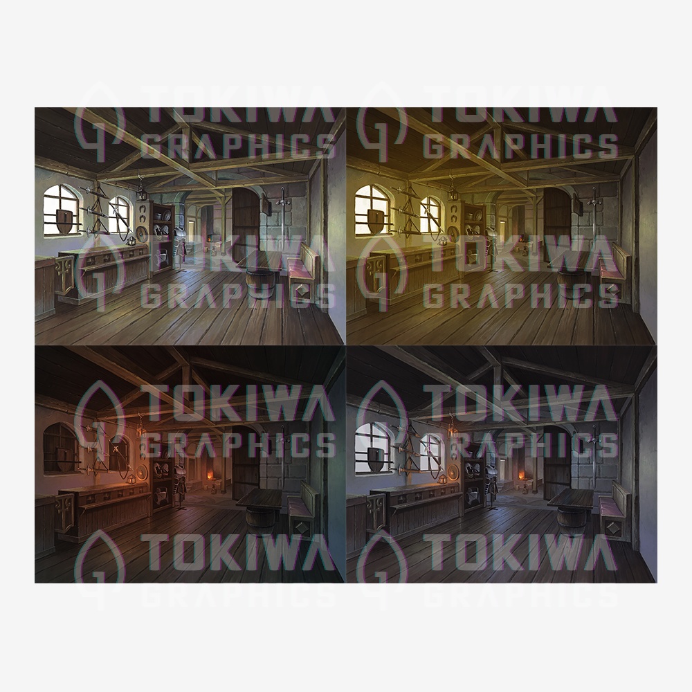 トキワグラフィックス イベント背景 懐かしの故郷パック