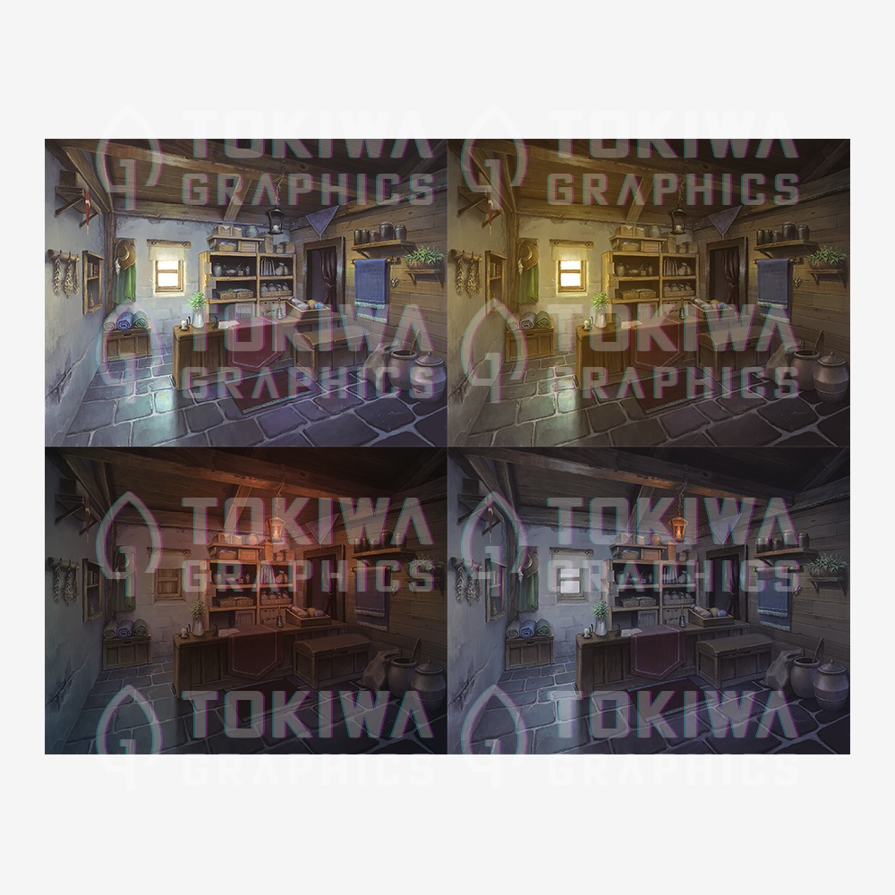 トキワグラフィックス イベント背景 懐かしの故郷パック