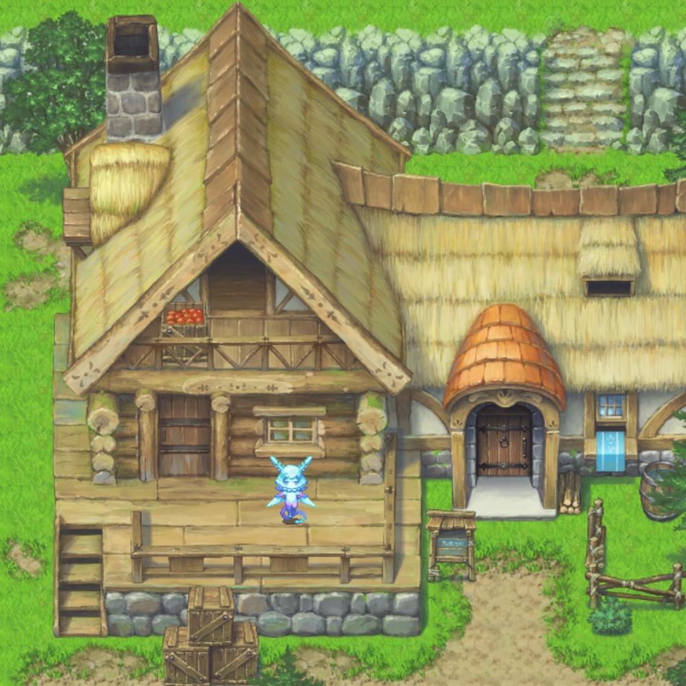 トキグラチップス拡張パーツ 茅葺の丸太小屋