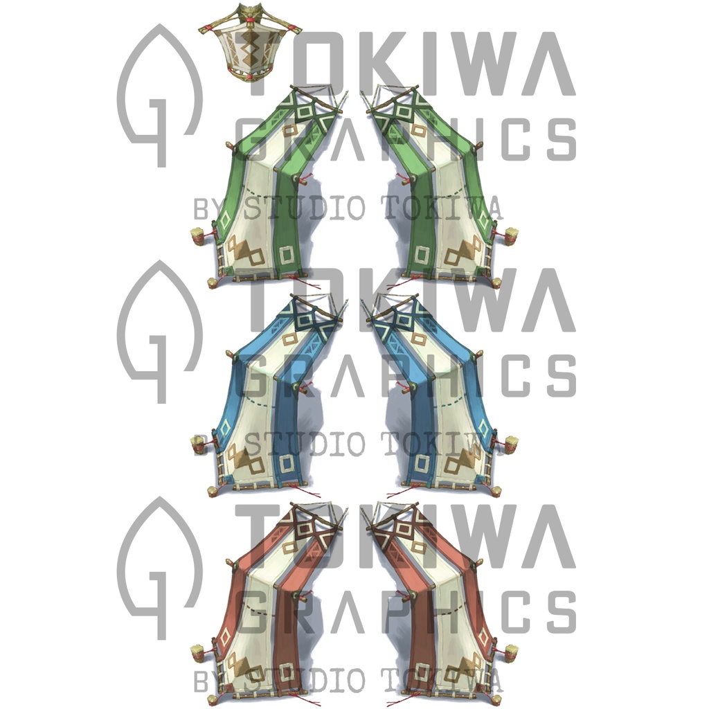 トキグラチップス拡張パーツ 涼風の日よけ