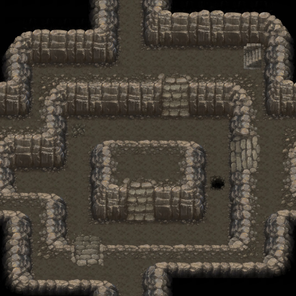 トキグラチップス ほの暗い岩山洞窟