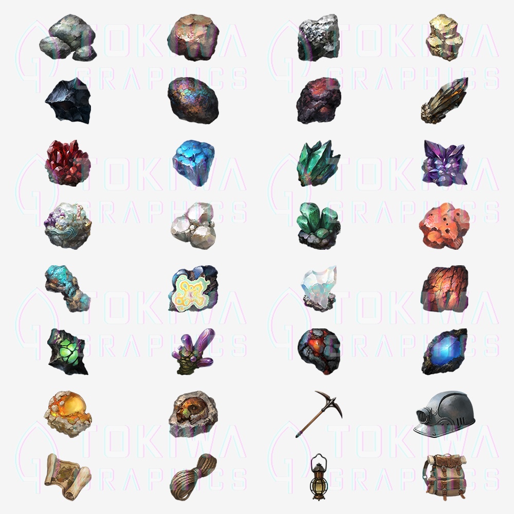 トキワグラフィックス 採掘アイテムパック