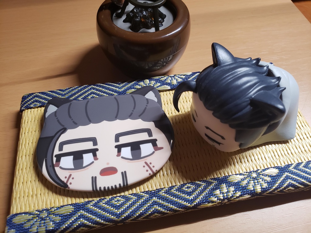 尾杉 ねこちゃん缶バッジ(2個セット)🐈⬛🧸