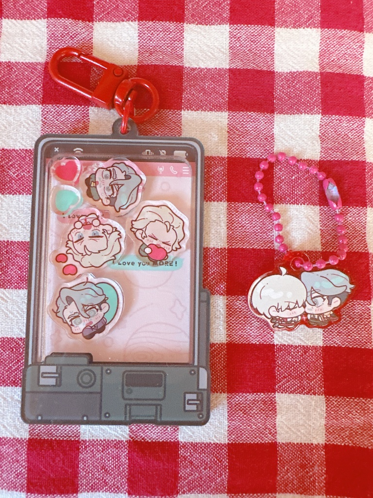 スマホ風シャカシャカアクキー