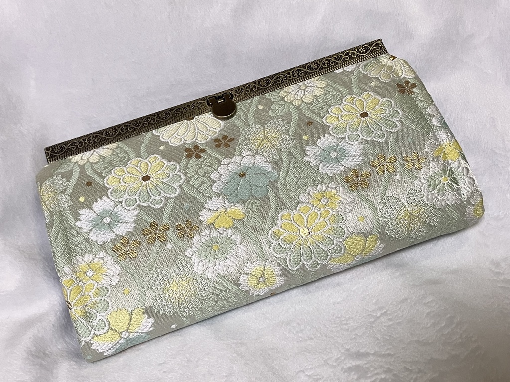 毛利藤四郎イメージ金襴長財布
