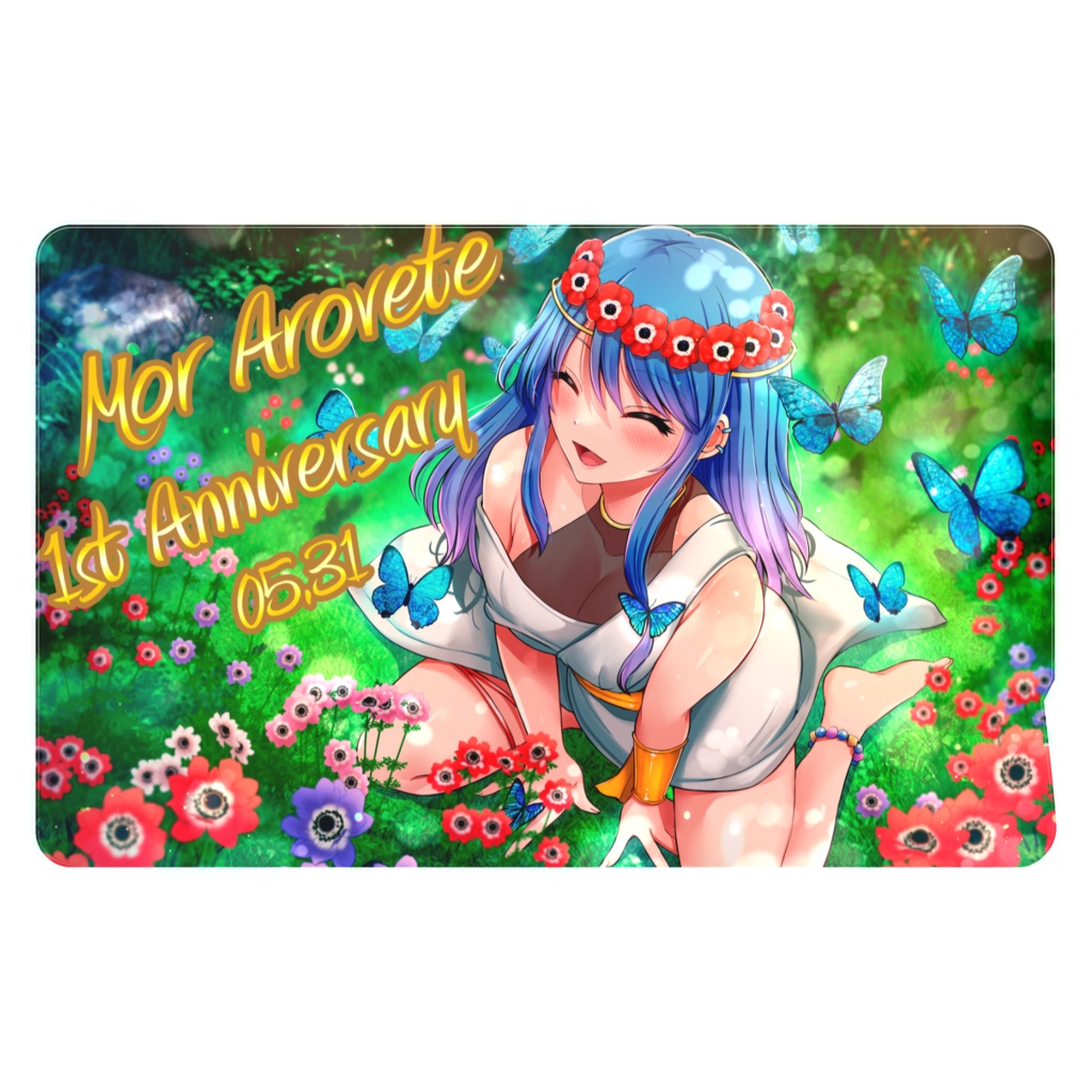 🦋一周年記念🦋ICカードステッカー🦋