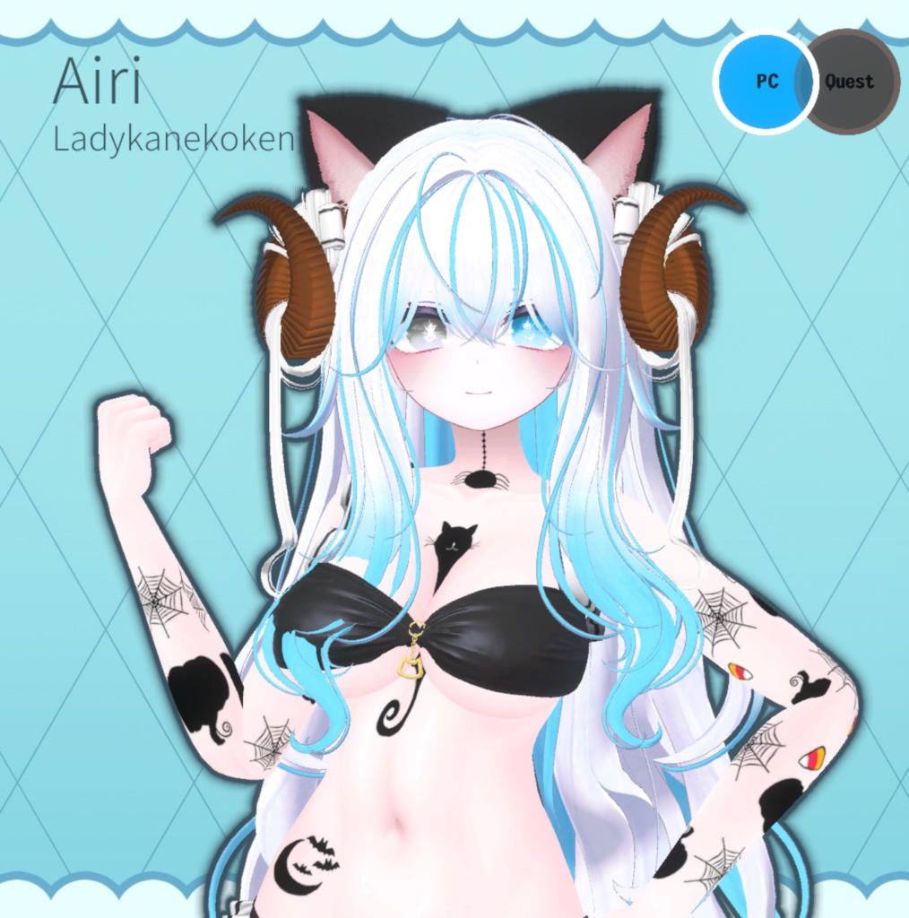 Tattoo Halloween Airi Texture body