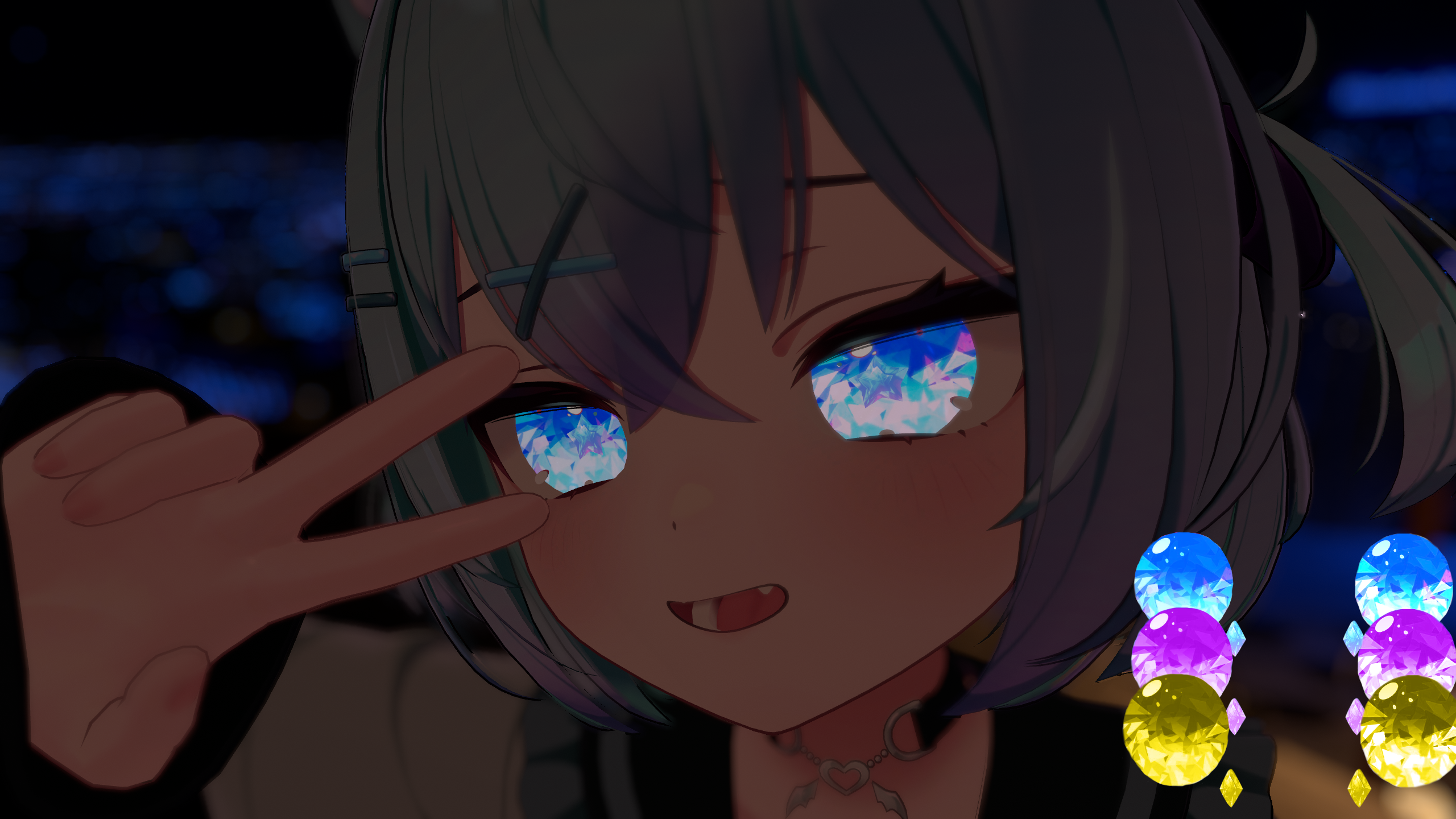 Chocolat texture eyes effect