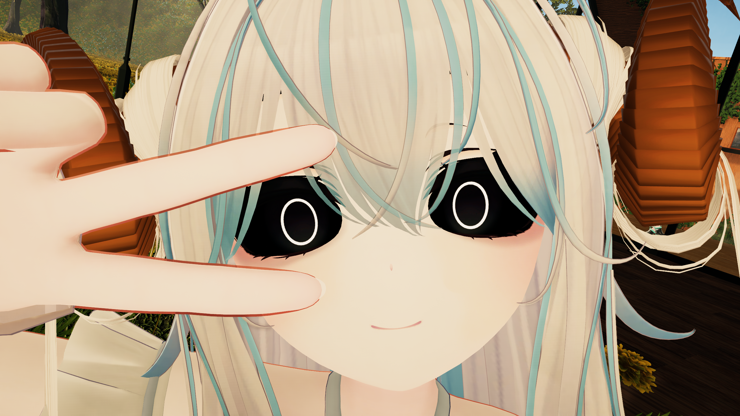 Texture Eyes+Face  inspired (Mimukauwa Nice Try miku)