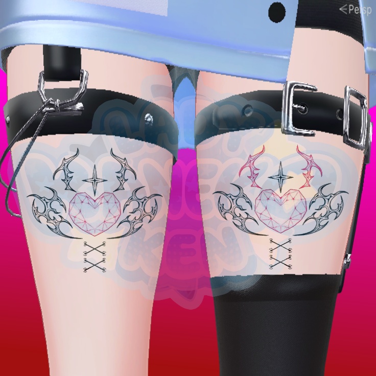 Tattoos thighs (2)