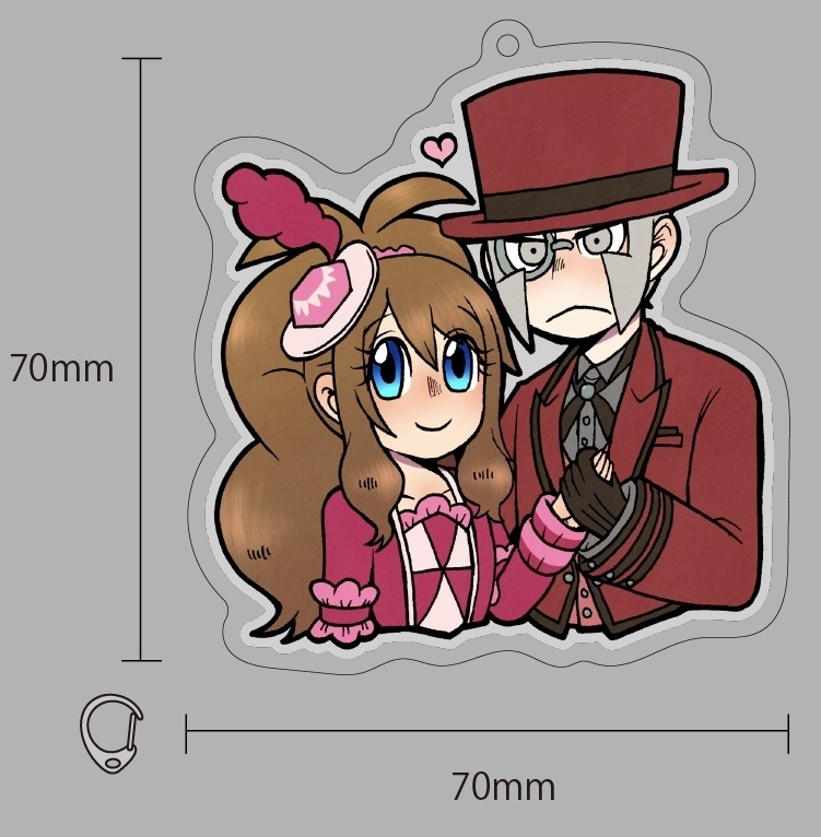 執事×姫EXカラー サブ主♀(サブトコ)アクキー