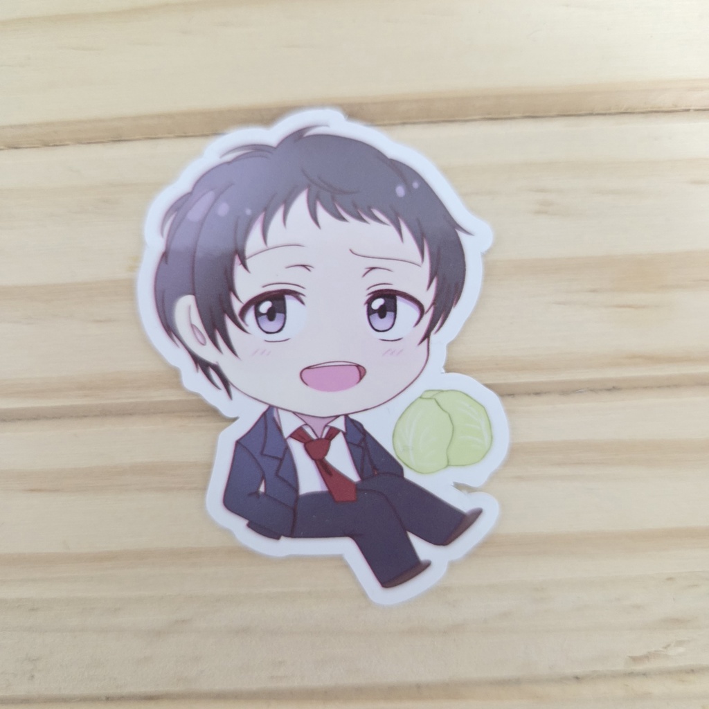 足立透 スマホステッカー(ミニ立さん)