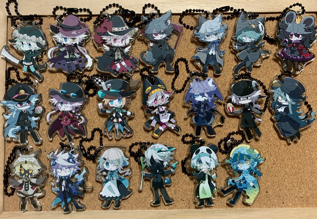 【受注生産】アクリルキーホルダー-OCs*Vol.1-