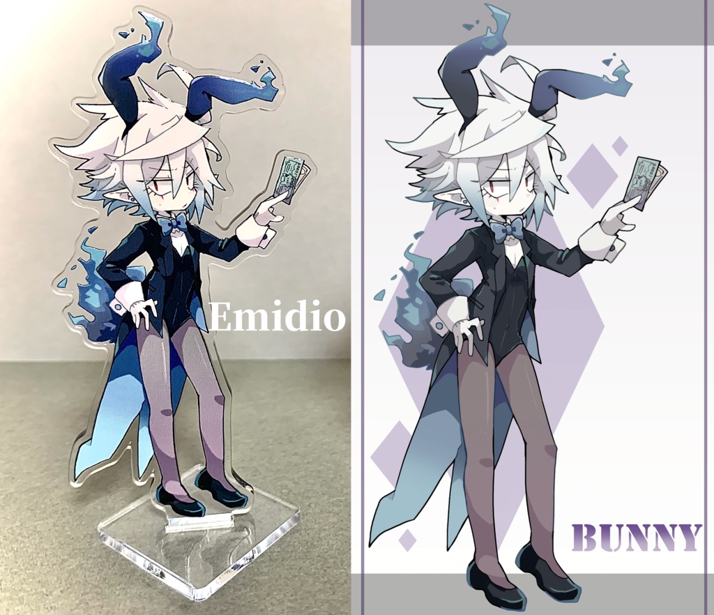 アクリルスタンド BUNNY💙BLUE