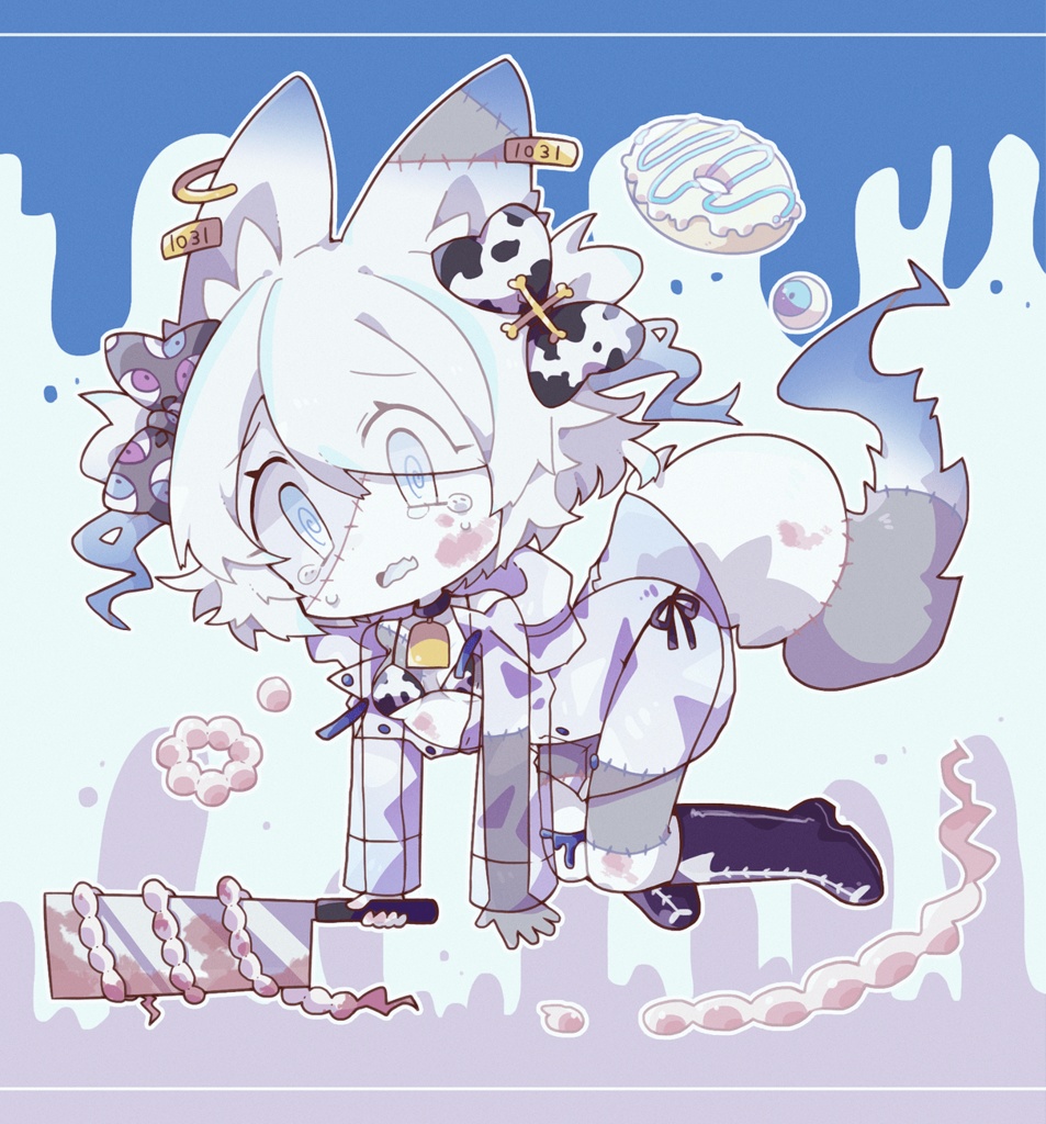 *HALLOWEEN 2022* OCアクリルキーホルダー