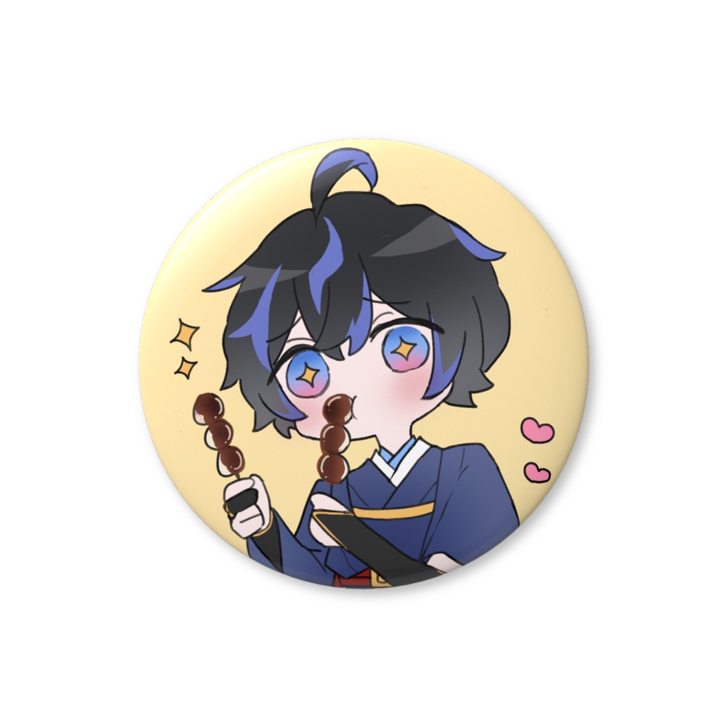 缶バッチ（SD人間ver）