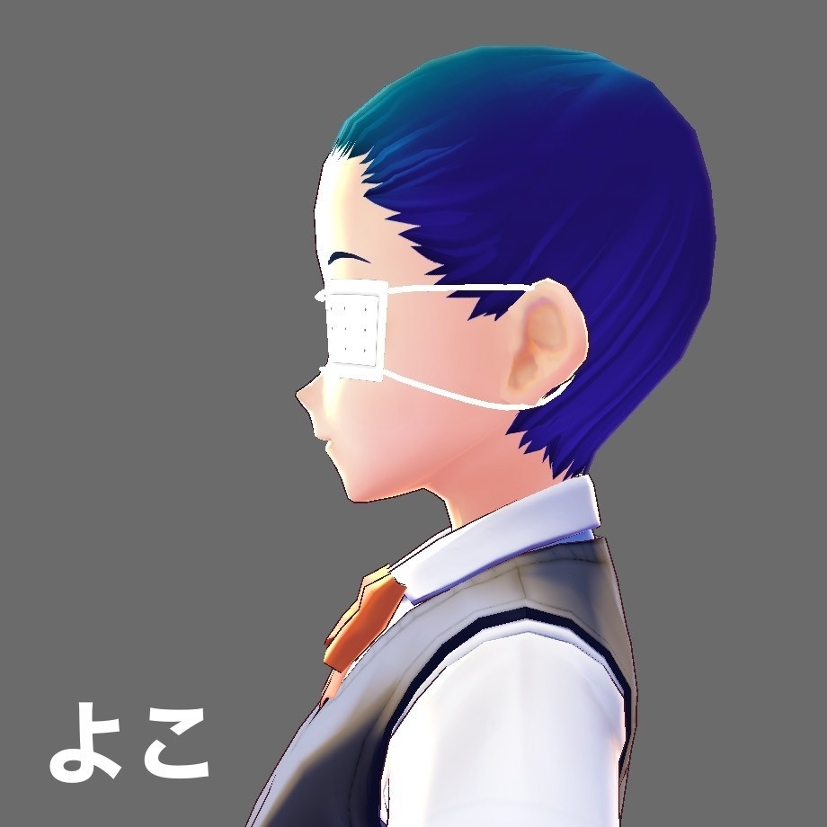 【無料】【VRoid用】眼帯【ヘアプリセット】