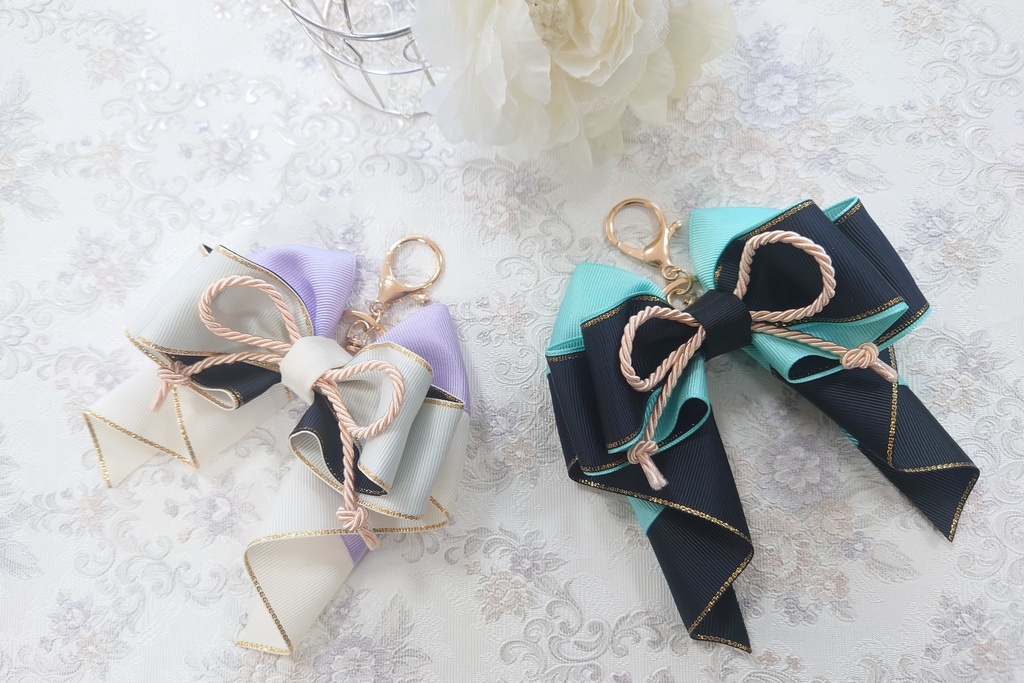 刀剣乱舞イメージ ふんわり華やか大きめリボン