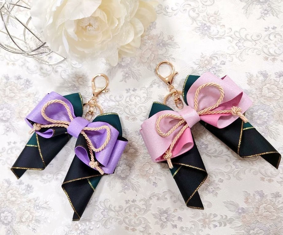 刀剣乱舞イメージ ふんわり華やか大きめリボン