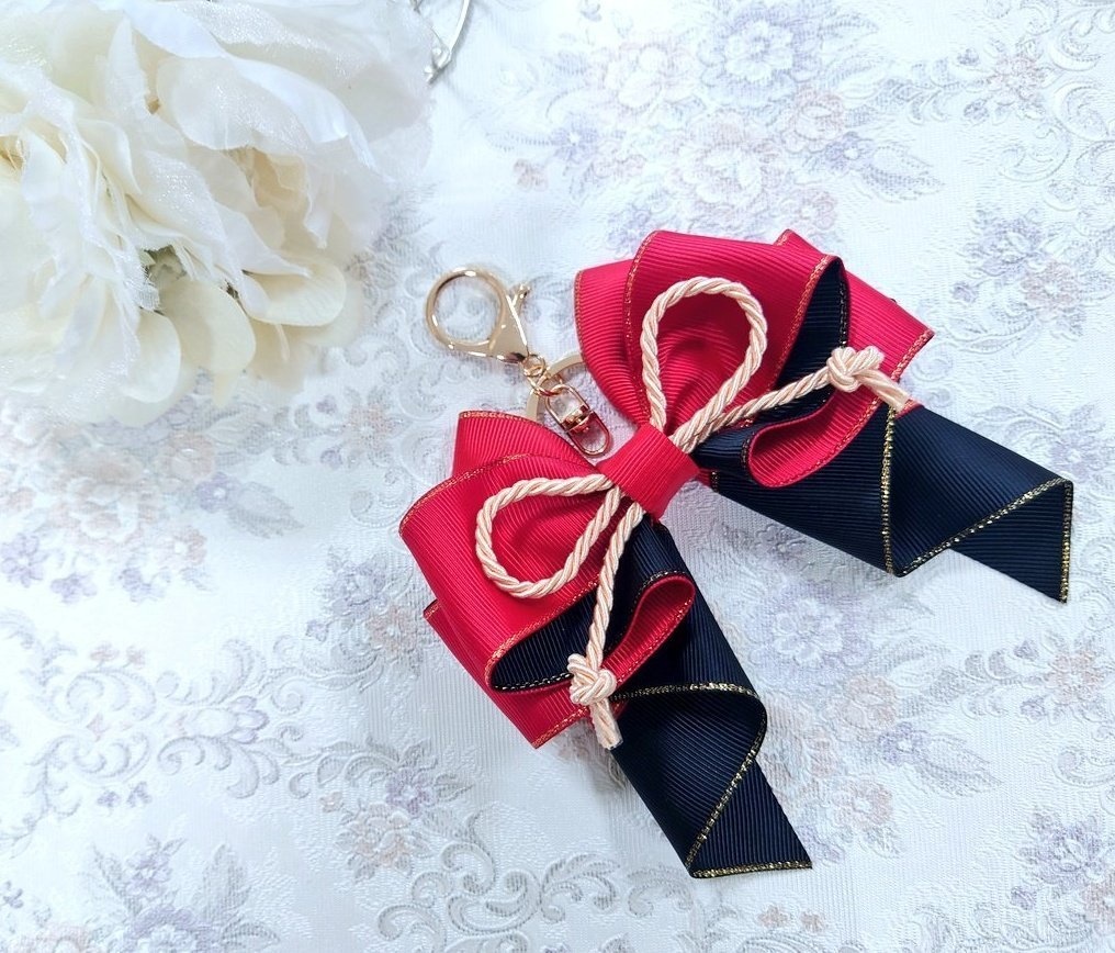 刀剣乱舞イメージ ふんわり華やか大きめリボン