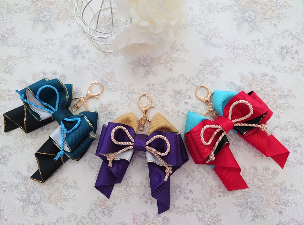 刀剣乱舞イメージ ふんわり華やか大きめリボン