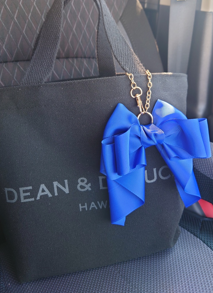 刀剣乱舞 山姥切長義イメージ♡ 推し活リボンチャーム(バッグチャーム・ヘアアクセサリー)ライブ/舞台/イベントに