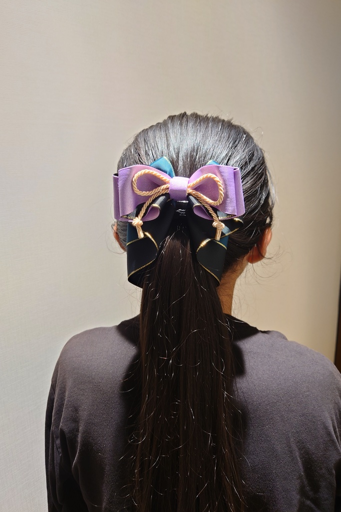 刀剣乱舞 山姥切長義イメージ♡ 推し活リボンチャーム(バッグチャーム・ヘアアクセサリー)ライブ/舞台/イベントに