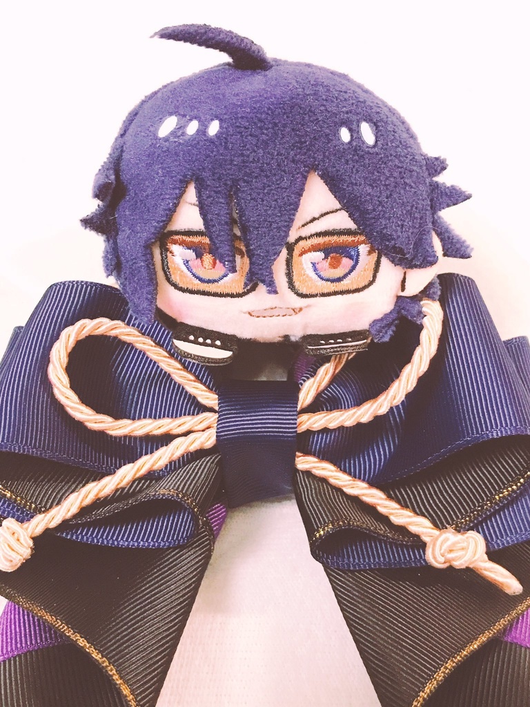 文アル菊池寛イメージ リボンチャーム/文豪とアルケミスト 推し活グッズ 大人可愛いハンドメイド