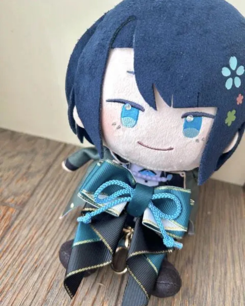 刀剣乱舞 豊前江 イメージ♡ 推し活リボンチャーム(バッグチャーム・ヘアアクセサリー)ライブ/舞台/イベントに