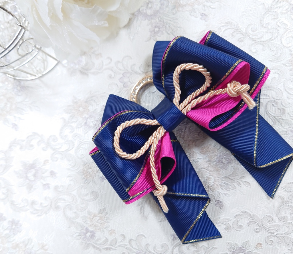 ヒプステ 大蜘蛛弾襄イメージ ふんわり華やか大きめリボン